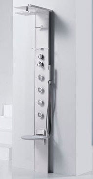 Accessori per la tua cabina doccia - Rubinetteria - Colonna attrezzata Mod. Acqua 1